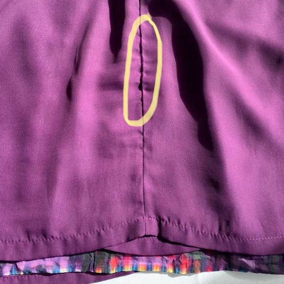 Trina Turk silk halter shift. Fully adjustable tie back. Fully lined. Multicolor - Picture 10 of 14